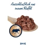 Hrană umedă câini carne de bivol Happy Dog Sensible Pure Italy 6 x 800 g - imagine 2