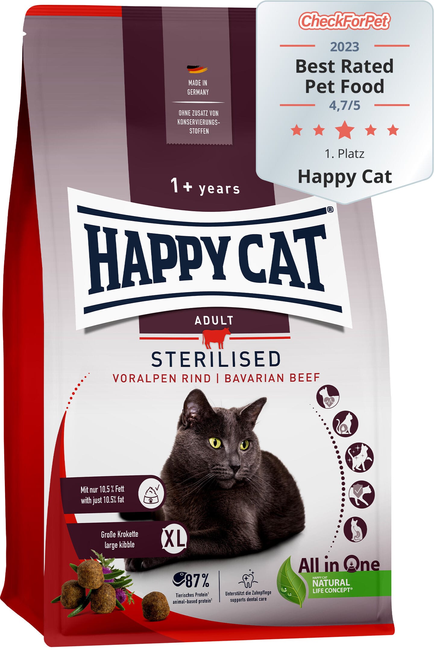 Sterilised Adult Voralpen-Rind 10 kg Sterilised Adult Voralpen-Rind 10 kg